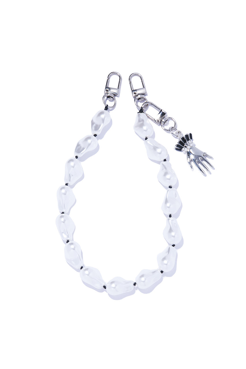 イリスフォーセブン/IRIS 47のhand pearl ストラップ(シルバー/BO235)