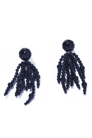 イリスフォーセブン/IRIS 47のtarantella onyx イヤリング(150100/150102)