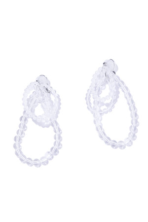 イリスフォーセブン/IRIS 47のfabiana crystal イヤリング(150100/150102)