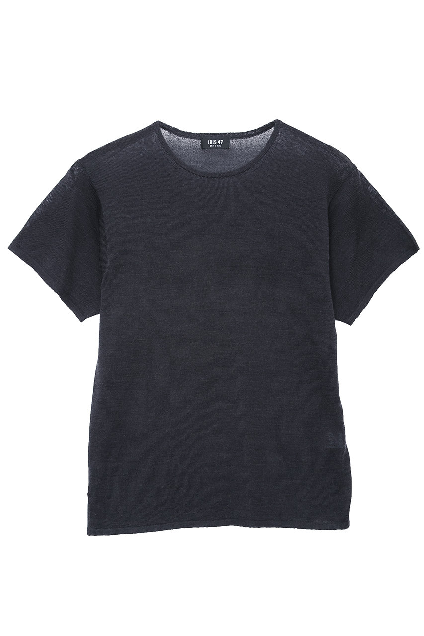 イリスフォーセブン/IRIS 47の【予約販売】bare カシミヤTシャツ(ダークグレー/dress39)