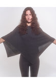 【予約販売】drape カシミヤポンチョ イリスフォーセブン/IRIS 47