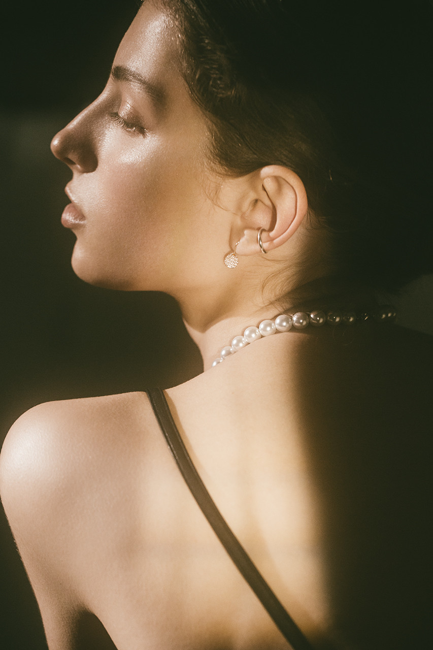 IRIS 47(イリスフォーセブン)｜tear ドロップピアス/シルバー の通販