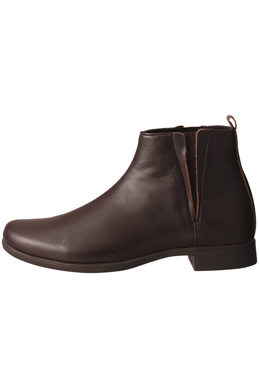 chausser ショセ 【TRAVEL SHOES by chausser】サイドゴアブーツ(レイン対応) ダークブラウン
