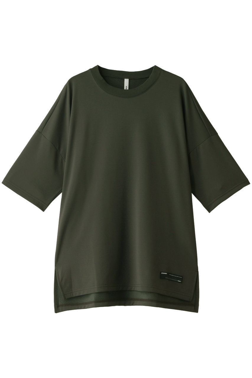 ATTACHMENT アタッチメント メンズ(MENS)PE/Cライト裏毛ドロップショルダーTシャツ カーキグレー