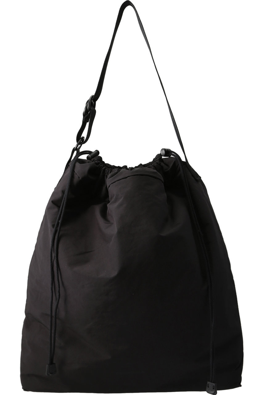 ATTACHMENT アタッチメント メンズ(MENS)【CRAMSHELL】ドローストリングトートバッグ ブラック