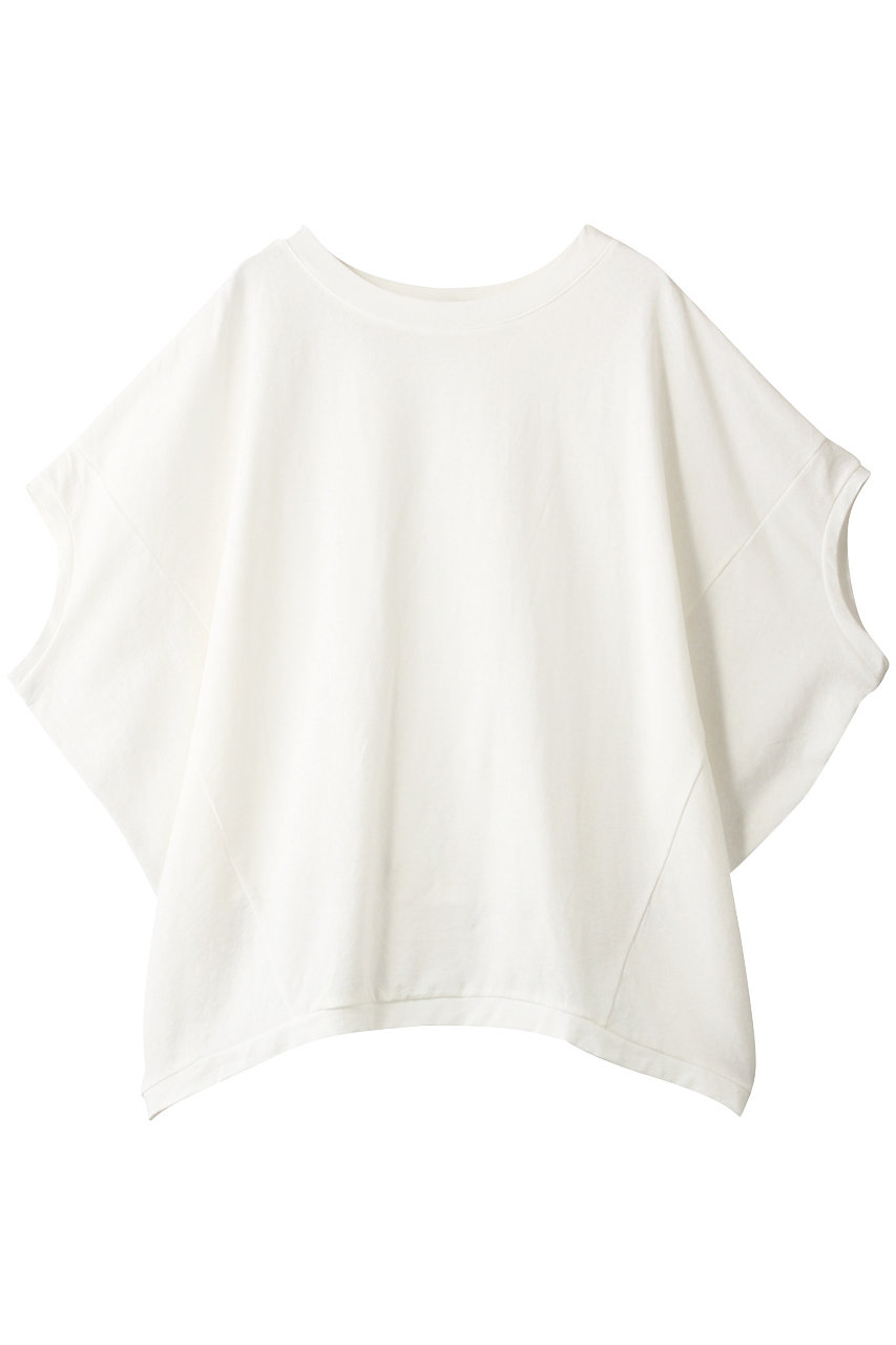 SALE 【30%OFF】 mizuiro ind ミズイロインド クルーネックコクーンワイドプルオーバー オフホワイト