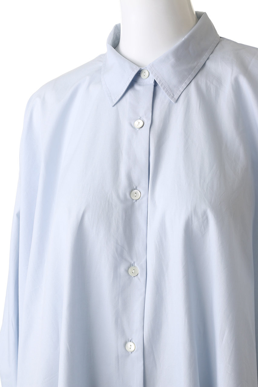 mizuiro ind(ミズイロインド)｜ワイドシャツ/オフホワイト の通販