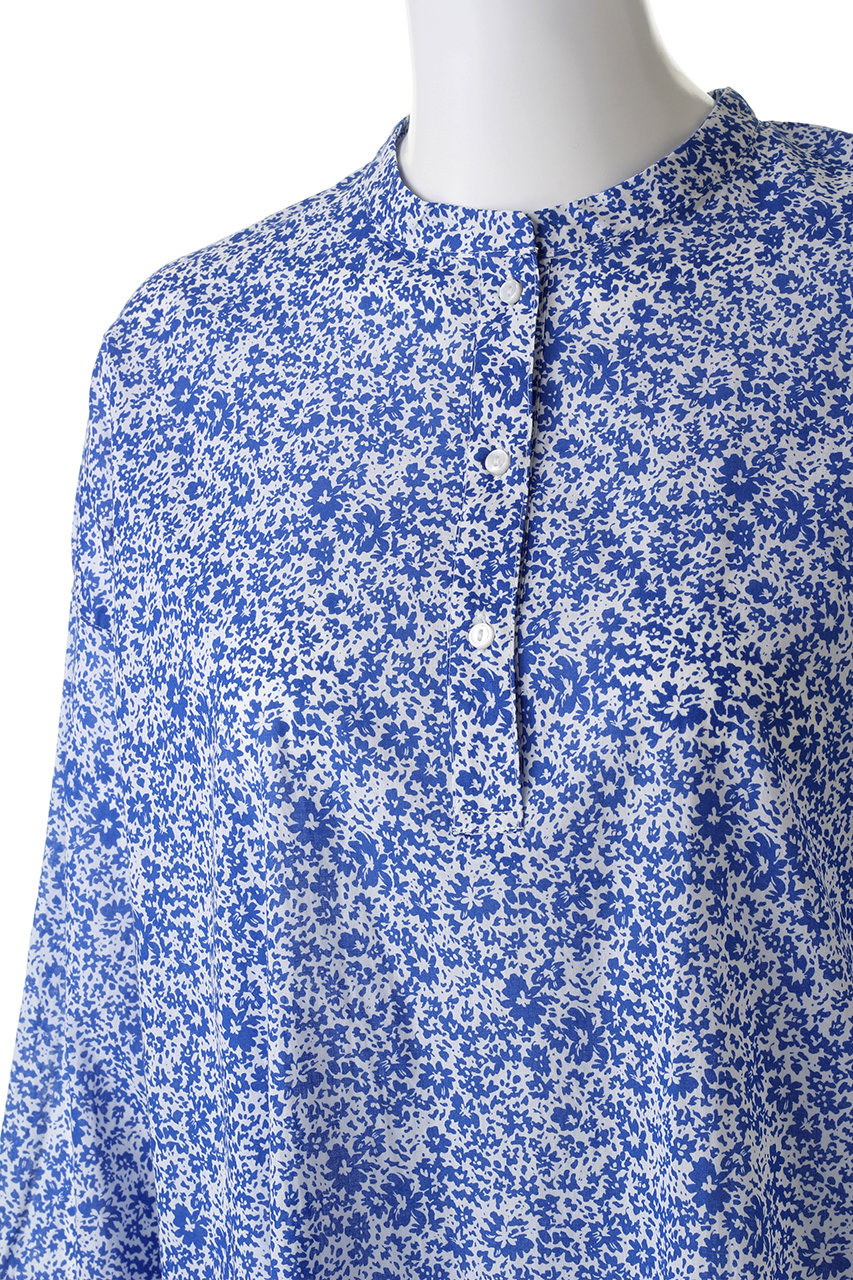 Mizuiro Ind ミズイロインド スモールフラワープリントワンピース ブルー の通販 Elleshop エル ショップ