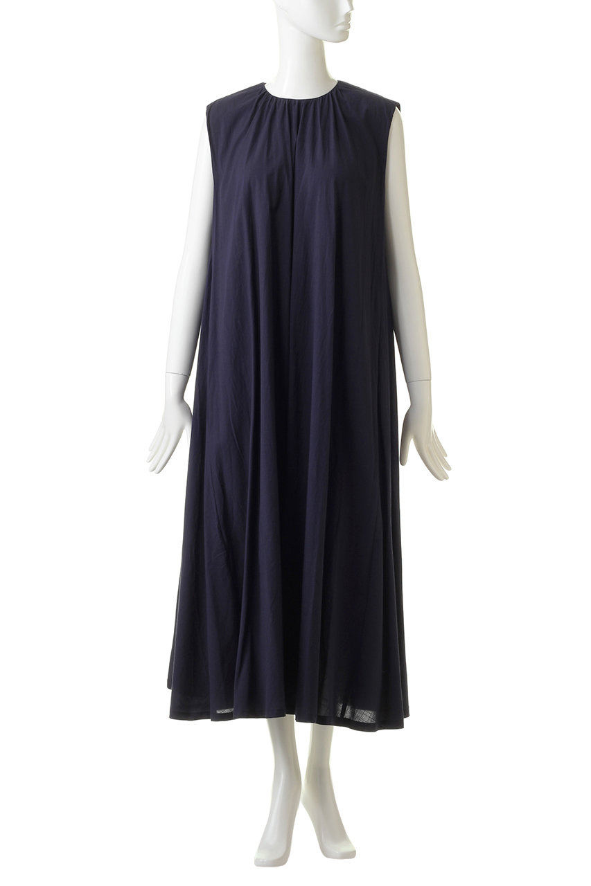 Mizuiro Ind ミズイロインド ギャザーネックノースリーブロングワンピース ネイビー の通販 Elleshop エル ショップ Mizuiro Ind ミズイロインド ギャザーネックノースリーブロングワンピース ネイビー の通販 Elleshop エル ショップ