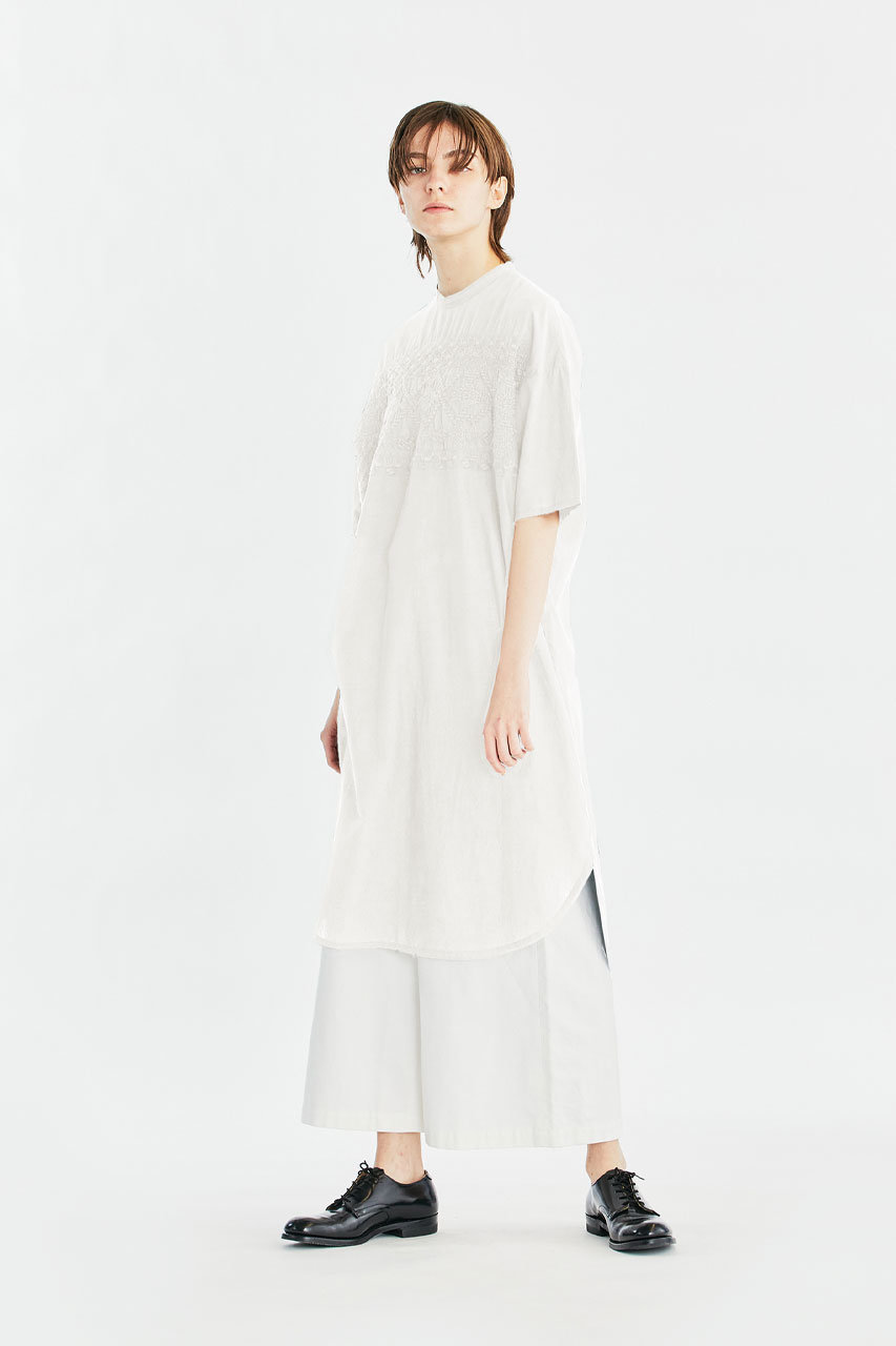 mizuiro ind エンブロイダリーワンピース (オフホワイト, F) ミズイロインド ELLE SHOP mizuiro ind エンブロイダリーワンピース (オフホワイト, F) ミズイロインド ELLE SHOP