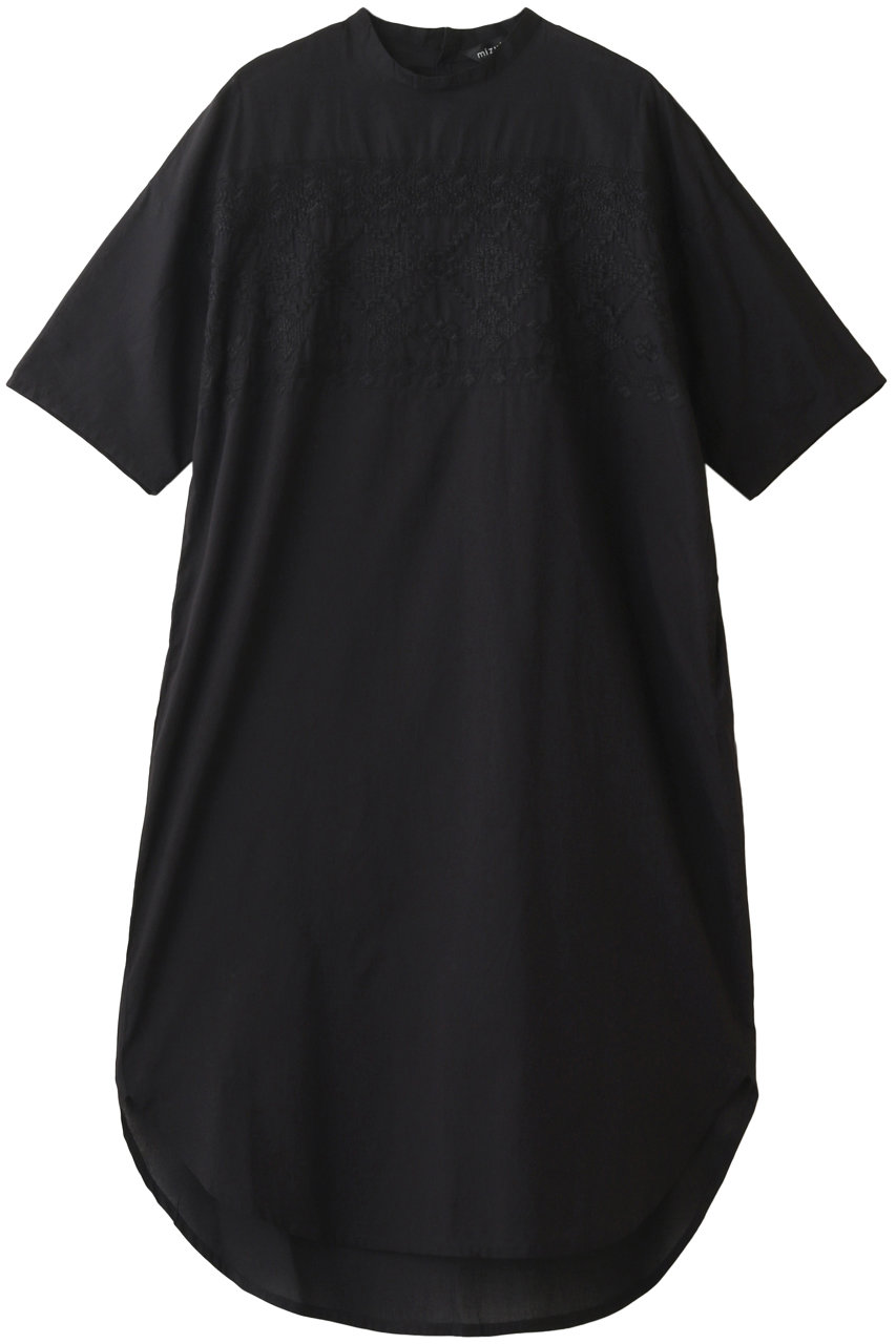 mizuiro ind エンブロイダリーワンピース (ブラック, F) ミズイロインド ELLE SHOP mizuiro ind エンブロイダリーワンピース (ブラック, F) ミズイロインド ELLE SHOP