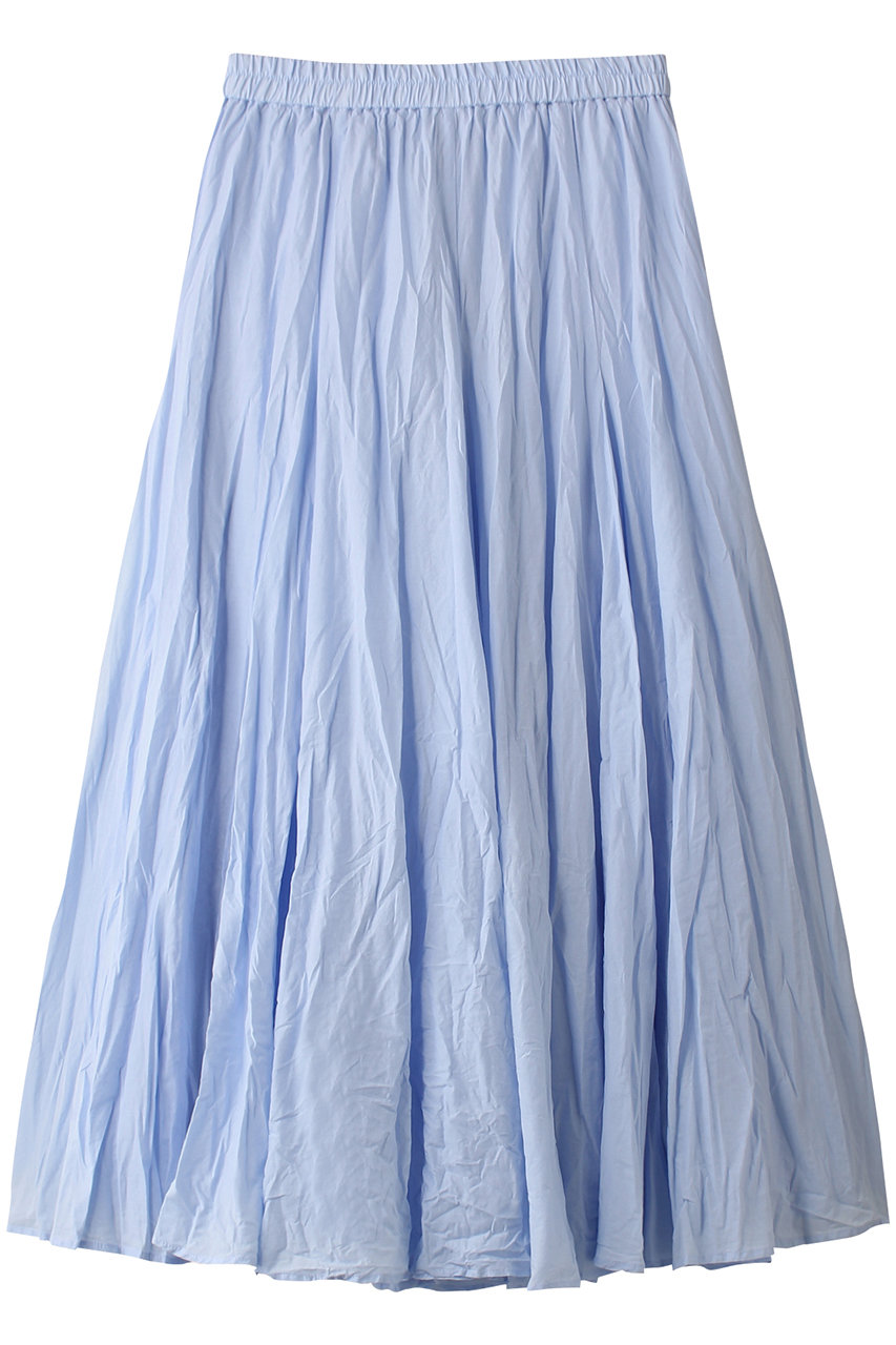ミズイロインド/mizuiro indのvolume flare SK スカート(l.blue/3-260010)