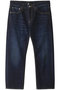 distressed 4/5 length denim デニム ミズイロインド/mizuiro ind インディゴ
