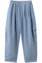 wide cargo PT パンツ ミズイロインド/mizuiro ind l.blue