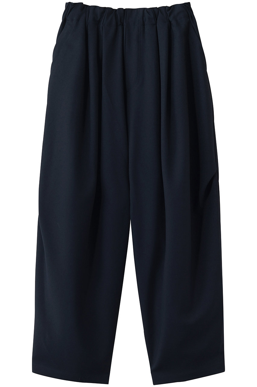 mizuiro ind wide cargo PT パンツ (navy, 3) ミズイロインド ELLE SHOP