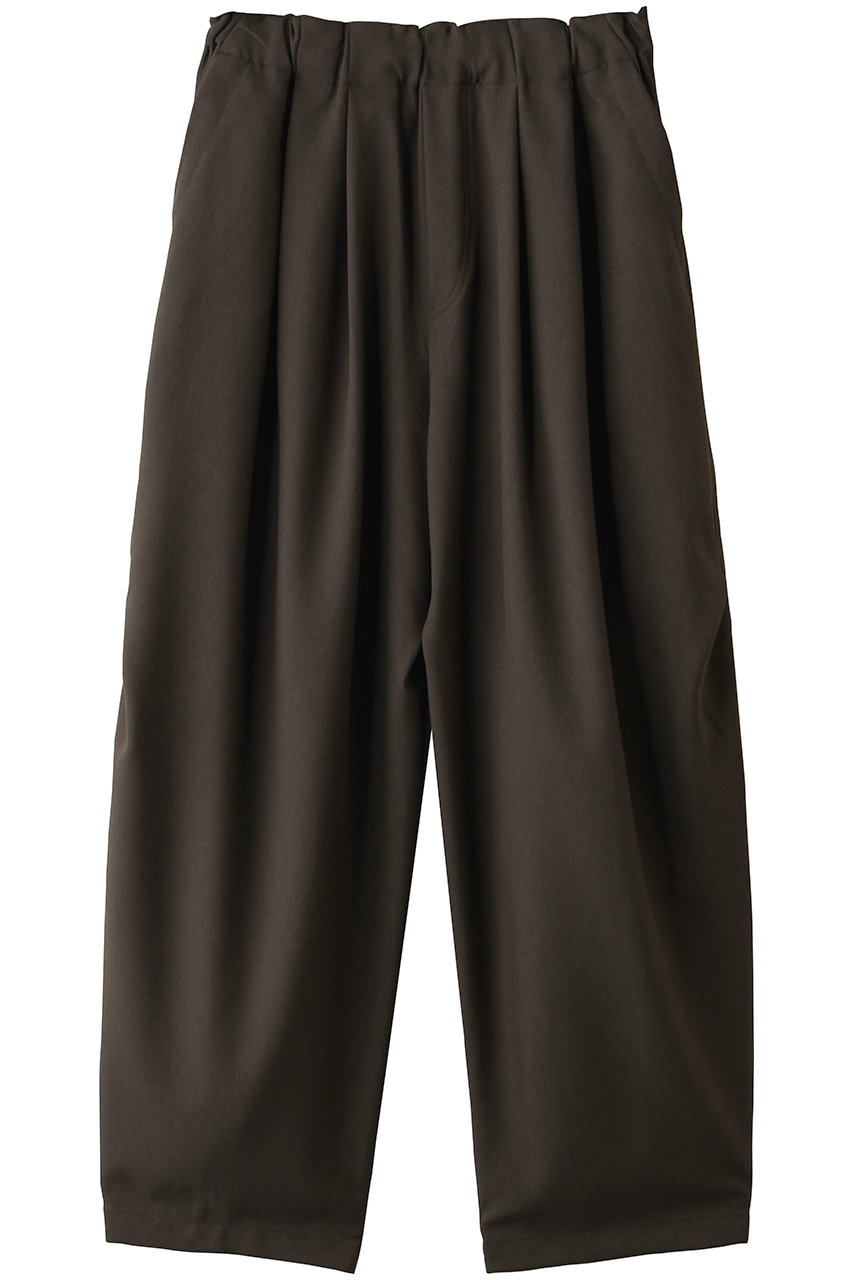 ミズイロインド/mizuiro indのwide cargo PT パンツ(brown/1-260016)