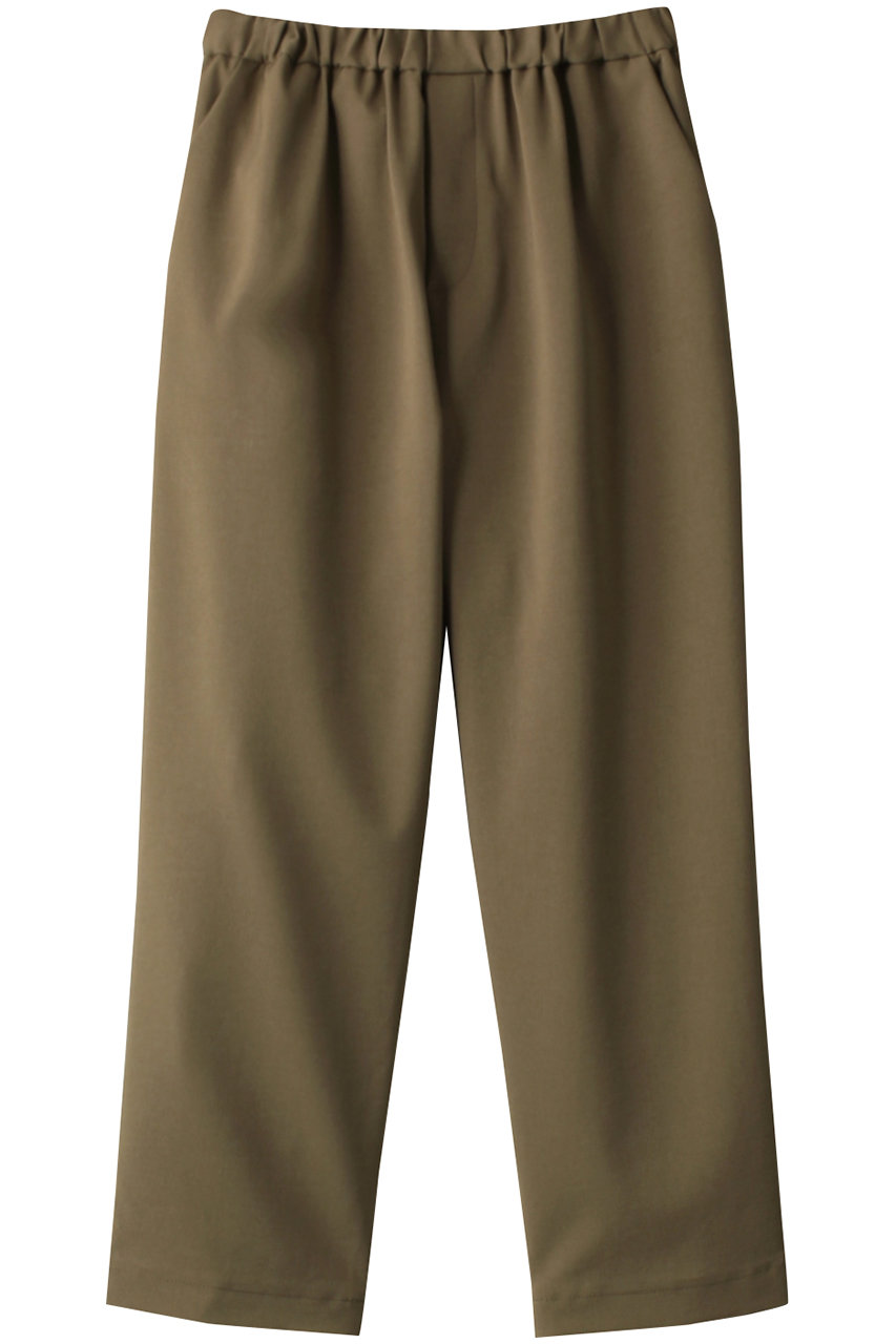 mizuiro ind tucked easy PT パンツ (ベージュ, 2) ミズイロインド ELLE SHOP mizuiro ind tucked easy PT パンツ (ベージュ, 2) ミズイロインド ELLE SHOP
