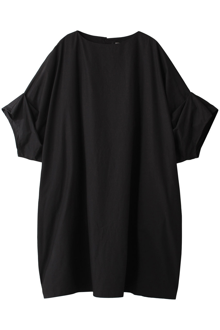 mizuiro ind dolman tuck slv wide OP ワンピース (ブラック, F) ミズイロインド ELLE SHOP mizuiro ind dolman tuck slv wide OP ワンピース (ブラック, F) ミズイロインド ELLE SHOP