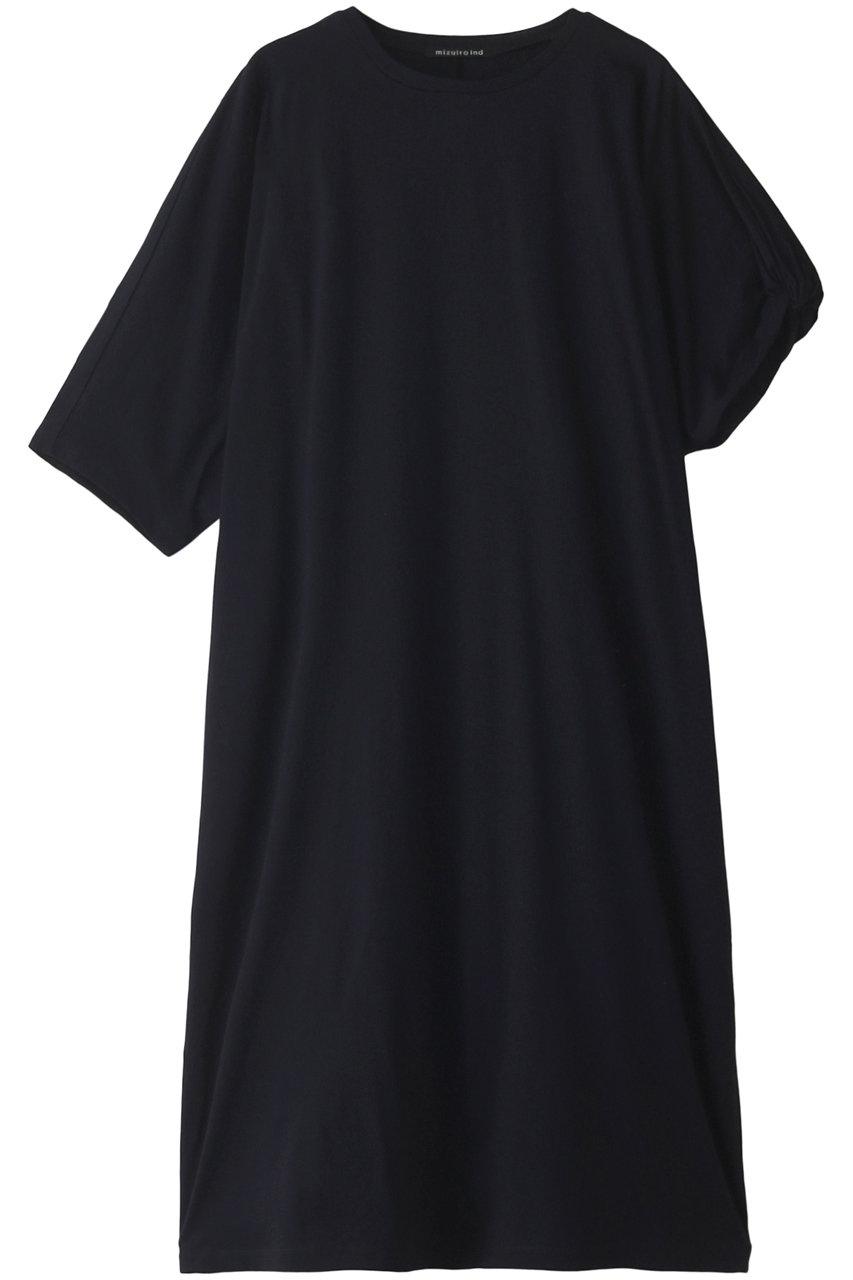 mizuiro ind asymmetry OP ワンピース (ネイビー, F) ミズイロインド ELLE SHOP mizuiro ind asymmetry OP ワンピース (ネイビー, F) ミズイロインド ELLE SHOP