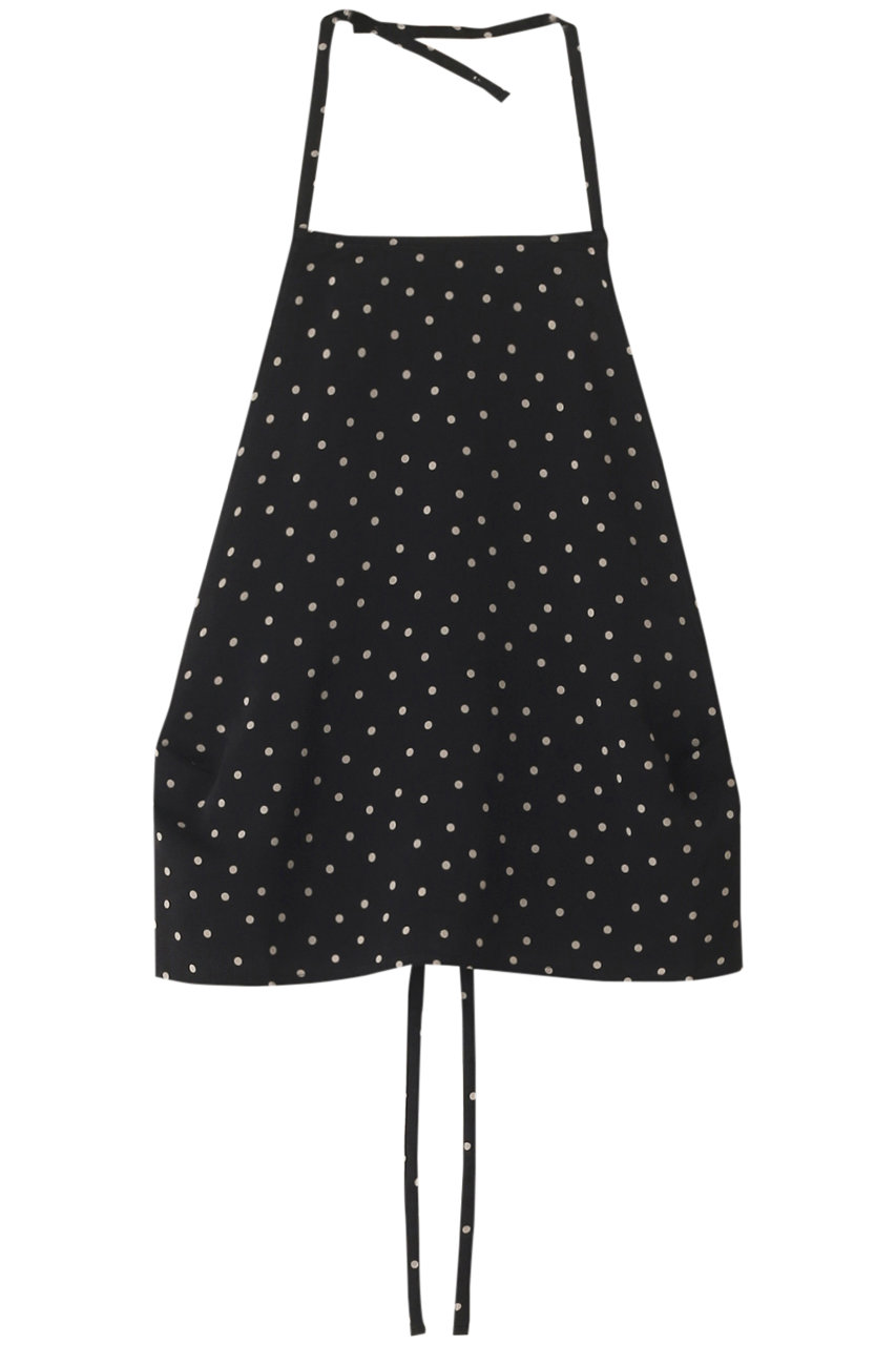 mizuiro ind dots apron vest ベスト (ブラック, F) ミズイロインド ELLE SHOP mizuiro ind dots apron vest ベスト (ブラック, F) ミズイロインド ELLE SHOP