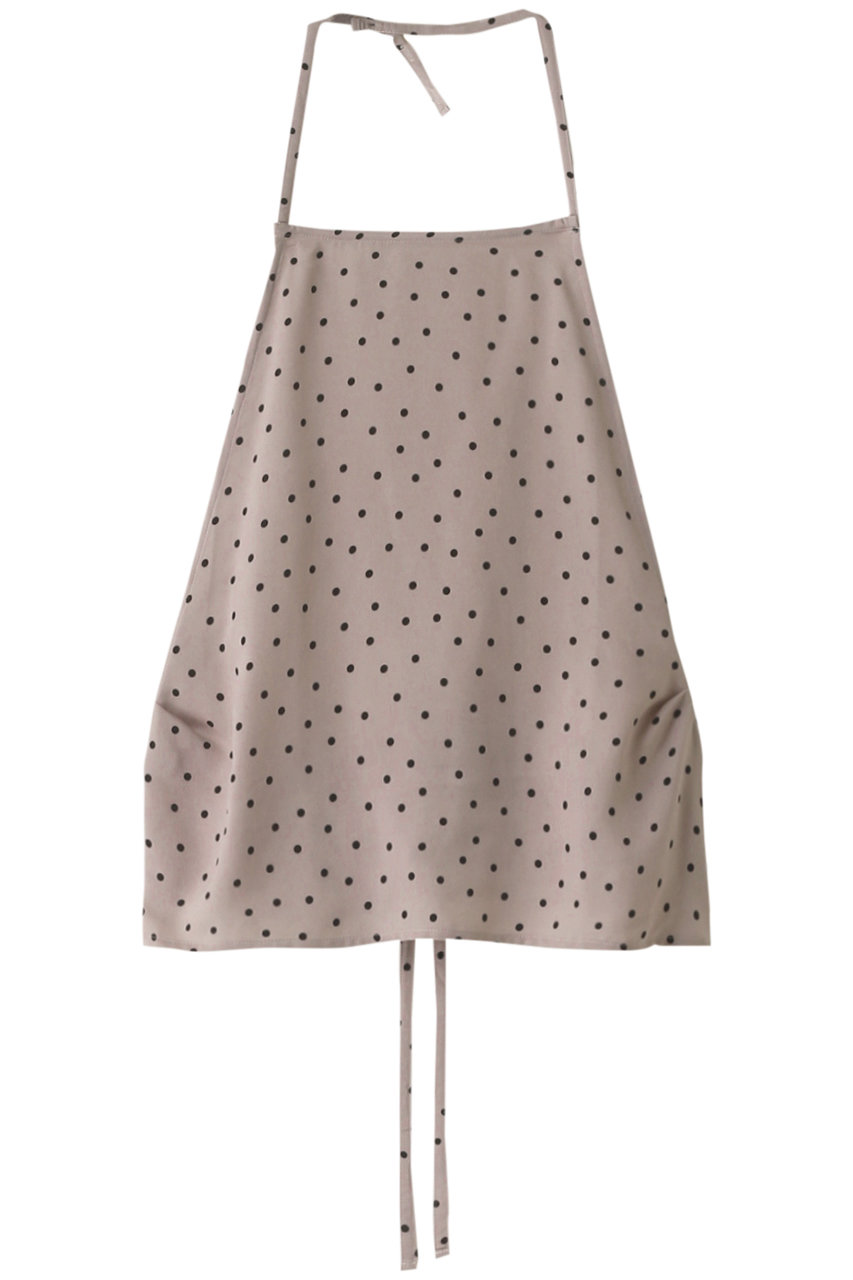 mizuiro ind dots apron vest ベスト (ベージュ, F) ミズイロインド ELLE SHOP mizuiro ind dots apron vest ベスト (ベージュ, F) ミズイロインド ELLE SHOP