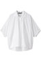 gather dolman shirt シャツ ミズイロインド/mizuiro ind off white