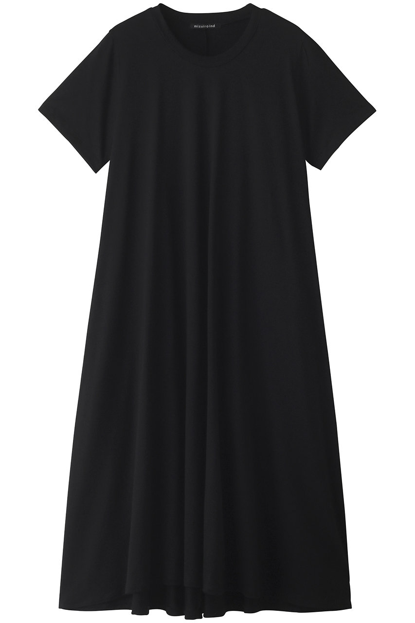 mizuiro ind A line OP ワンピース (black, F) ミズイロインド ELLE SHOP mizuiro ind A line OP ワンピース (black, F) ミズイロインド ELLE SHOP