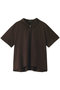 A line polo shirt シャツ ミズイロインド/mizuiro ind brown