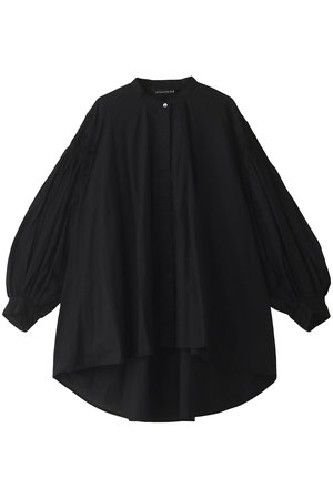 ミズイロインド/mizuiro indのpin tucked puff slv shirt シャツ(110400/110403)
