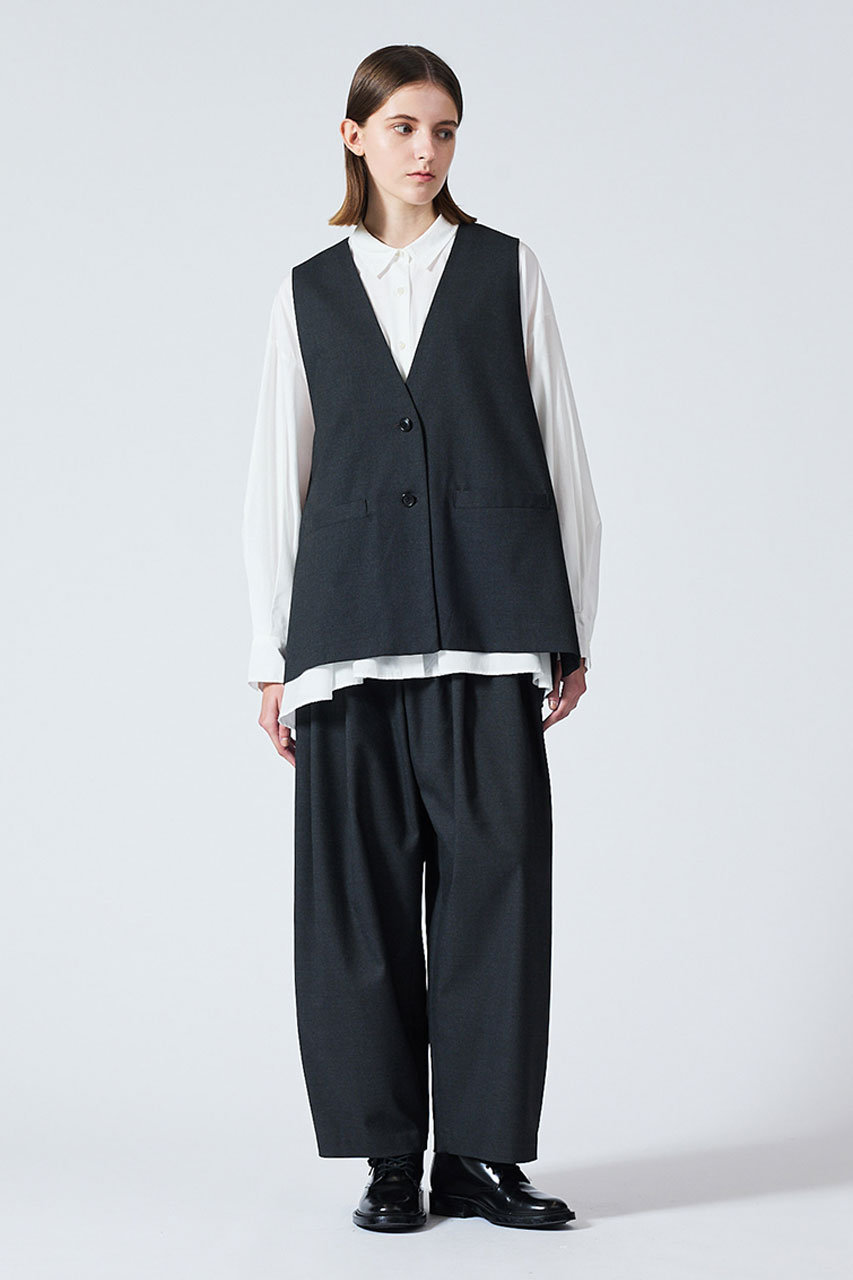 ミズイロイドチュニック mizuiro ind(ミズイロインド)｜wide shirt tunic チュニック/off