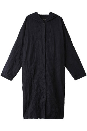 ミズイロインド/mizuiro indのwasher pleats hooded wide CT コート(110900/110903)