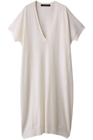 ミズイロインド/mizuiro indのv/neck french slv long vest ベスト(110300/110301)