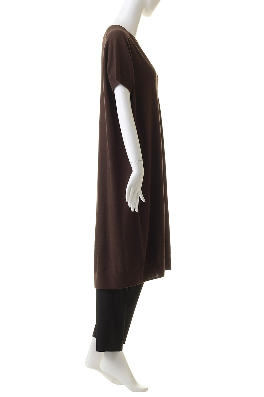 mizuiro ind(ミズイロインド)|v/neck french slv long vest mizuiro ind(ミズイロインド)|v/neck french slv long vest