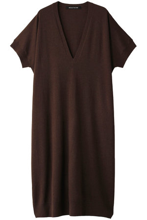 ミズイロインド/mizuiro indのv/neck french slv long vest ベスト(110300/110301)