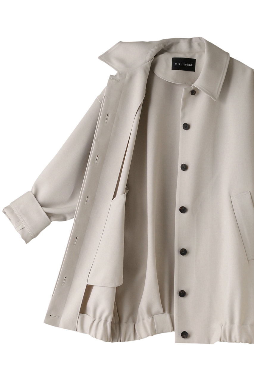 mizuiro ind(ミズイロインド)｜Harrington JK ジャケット/ivory の通販