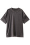 velour wide T Tシャツ ミズイロインド/mizuiro ind gray