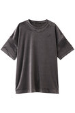 velour wide T Tシャツ