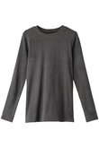 crew neck long slv T Tシャツ