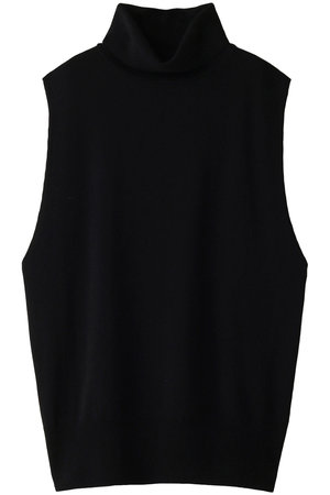 ミズイロインド/mizuiro indのrib  high  neck vest ベスト(110300/110301)