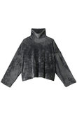 brushed high neck short P/O プルオーバー