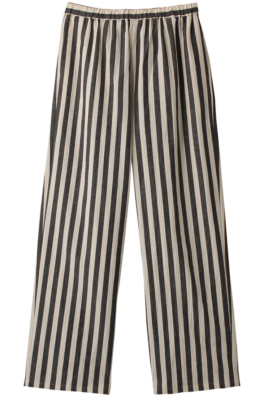 mizuiro ind stripe easy PT パンツ (97, F) ミズイロインド ELLE SHOP mizuiro ind stripe easy PT パンツ (97, F) ミズイロインド ELLE SHOP