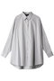 cotton broad wide shirt シャツ ミズイロインド/mizuiro ind l.gray