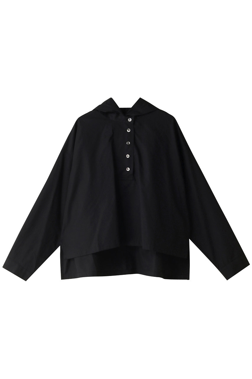 mizuiro ind hooded short P/O プルオーバー (black, F) ミズイロインド ELLE SHOP mizuiro ind hooded short P/O プルオーバー (black, F) ミズイロインド ELLE SHOP