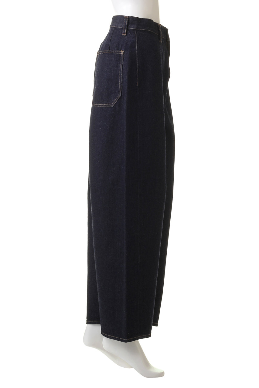 mizuiro ind(ミズイロインド)｜high waist wide denim デニム