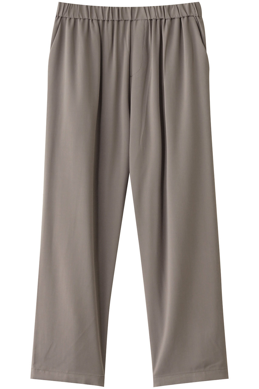 mizuiro ind R/T tucked easy PT パンツ (beige, F) ミズイロインド ELLE SHOP mizuiro ind R/T tucked easy PT パンツ (beige, F) ミズイロインド ELLE SHOP