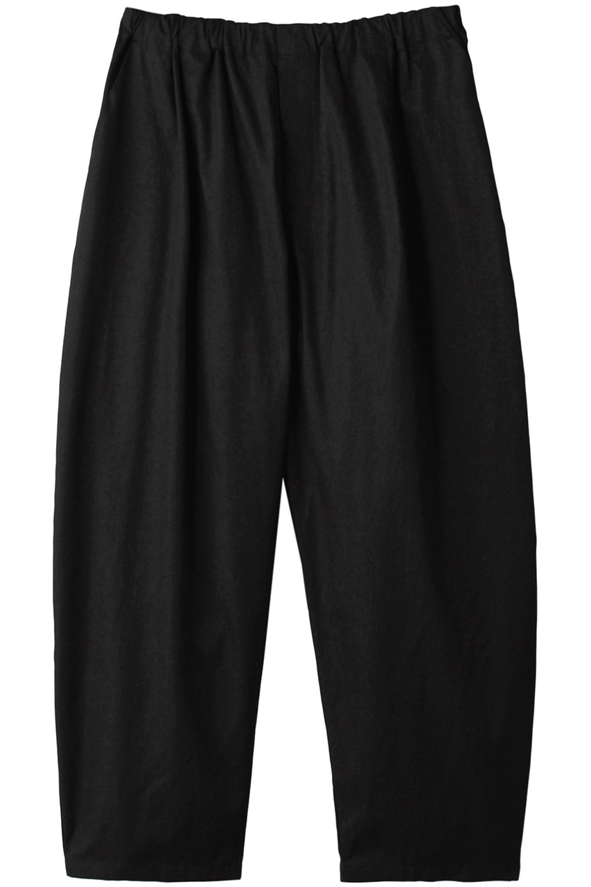 mizuiro ind wide tapered PT パンツ (black, F) ミズイロインド ELLE SHOP mizuiro ind wide tapered PT パンツ (black, F) ミズイロインド ELLE SHOP