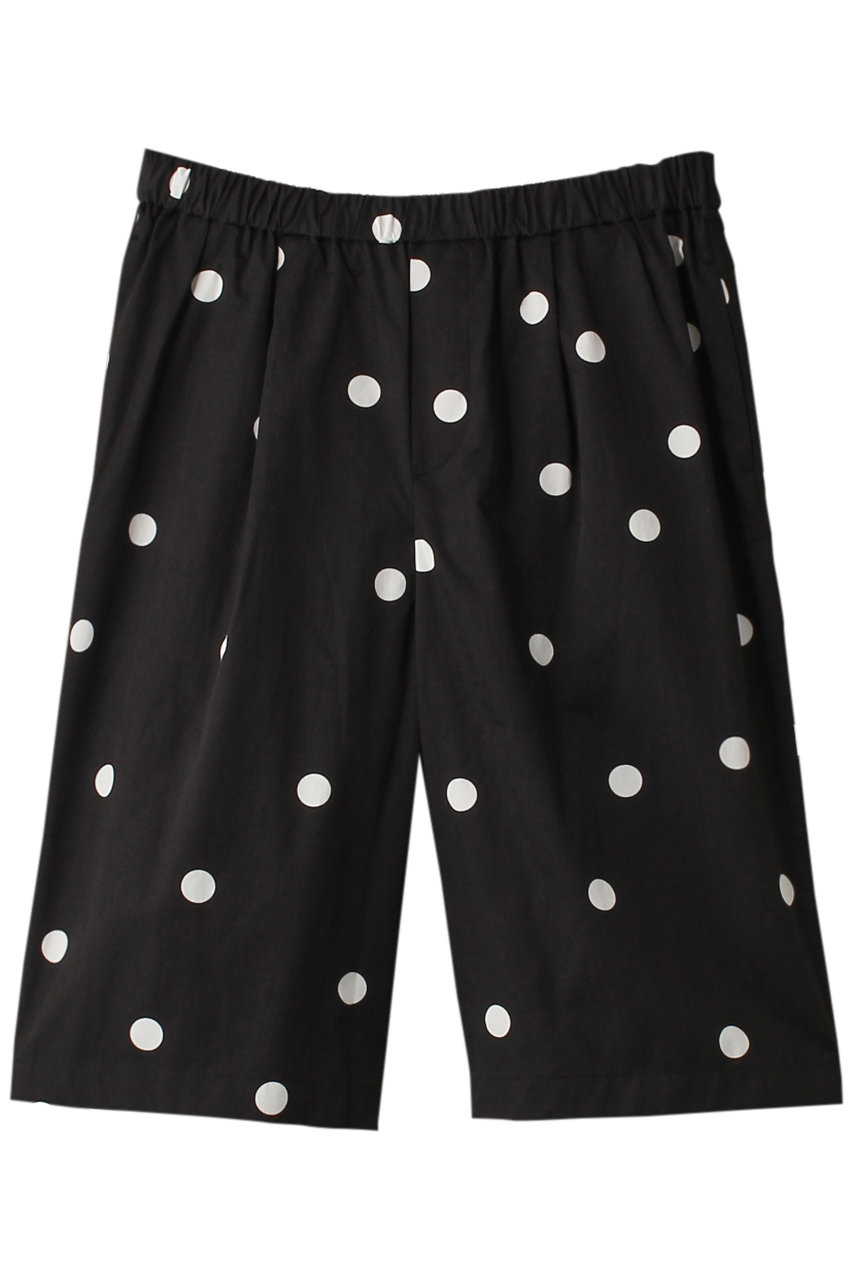 mizuiro ind dots easy short PT パンツ (black, F) ミズイロインド ELLE SHOP mizuiro ind dots easy short PT パンツ (black, F) ミズイロインド ELLE SHOP
