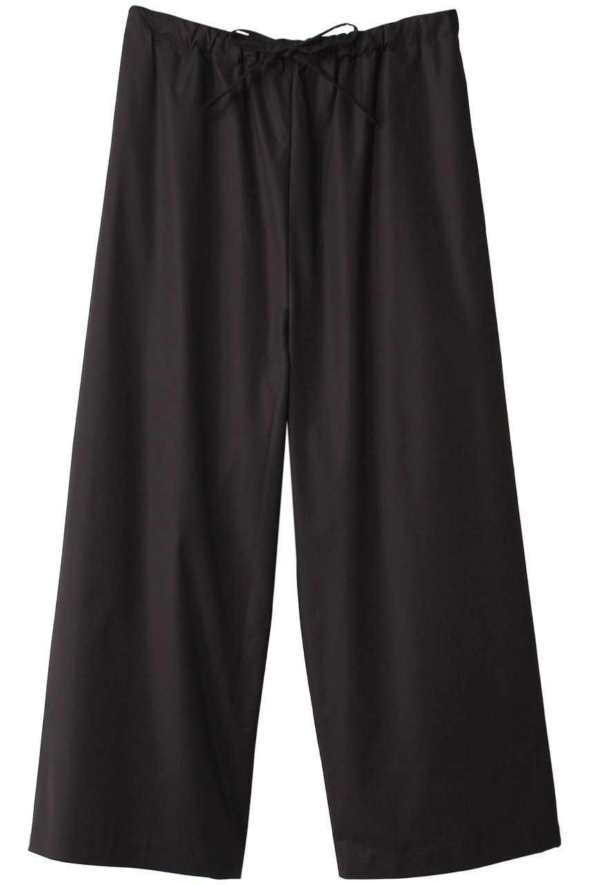 mizuiro ind T/R wide easy PT パンツ (navy, 2) ミズイロインド ELLE SHOP mizuiro ind T/R wide easy PT パンツ (navy, 2) ミズイロインド ELLE SHOP