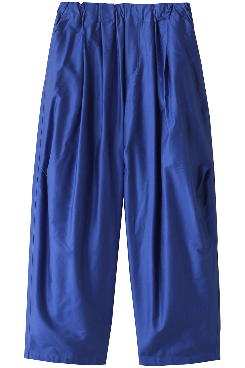 mizuiro ind mole skin wide cargo PT パンツ (blue, F) ミズイロインド ELLE SHOP mizuiro ind mole skin wide cargo PT パンツ (blue, F) ミズイロインド ELLE SHOP