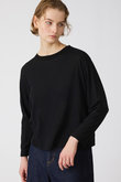 gauze c/neck wide PO プルオーバー